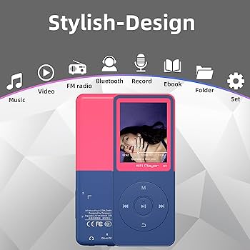 Amazon.com: Bluetooth Mp3 Player, Classic Portable Mp3